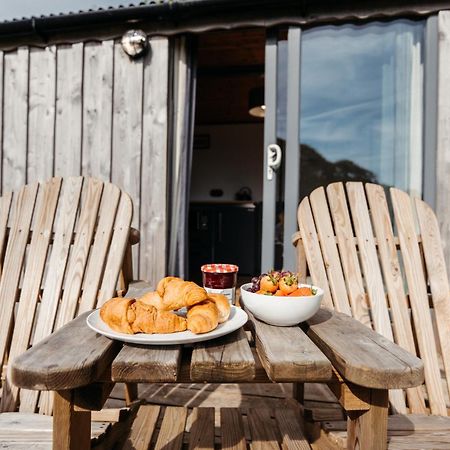 Cefn Crib Cabins Machynlleth Ngoại thất bức ảnh