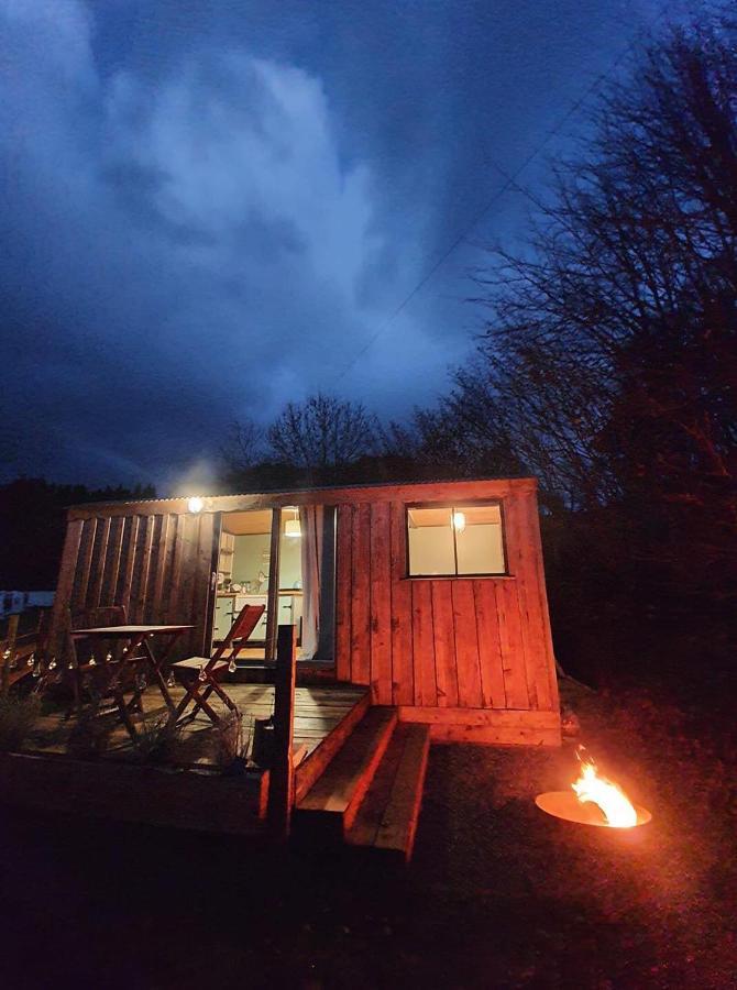 Cefn Crib Cabins Machynlleth Ngoại thất bức ảnh