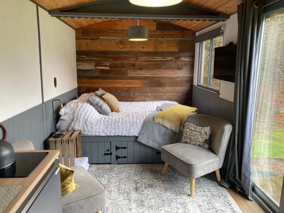Cefn Crib Cabins Machynlleth Ngoại thất bức ảnh