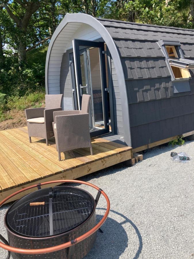 Cefn Crib Cabins Machynlleth Ngoại thất bức ảnh