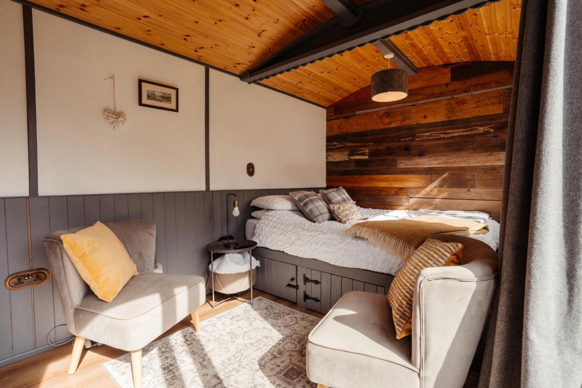 Cefn Crib Cabins Machynlleth Ngoại thất bức ảnh