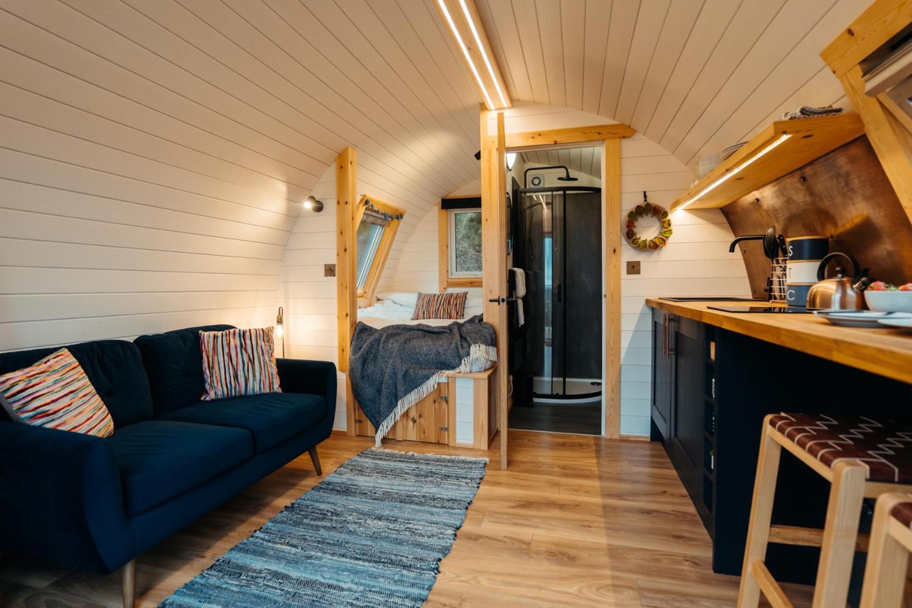 Cefn Crib Cabins Machynlleth Ngoại thất bức ảnh