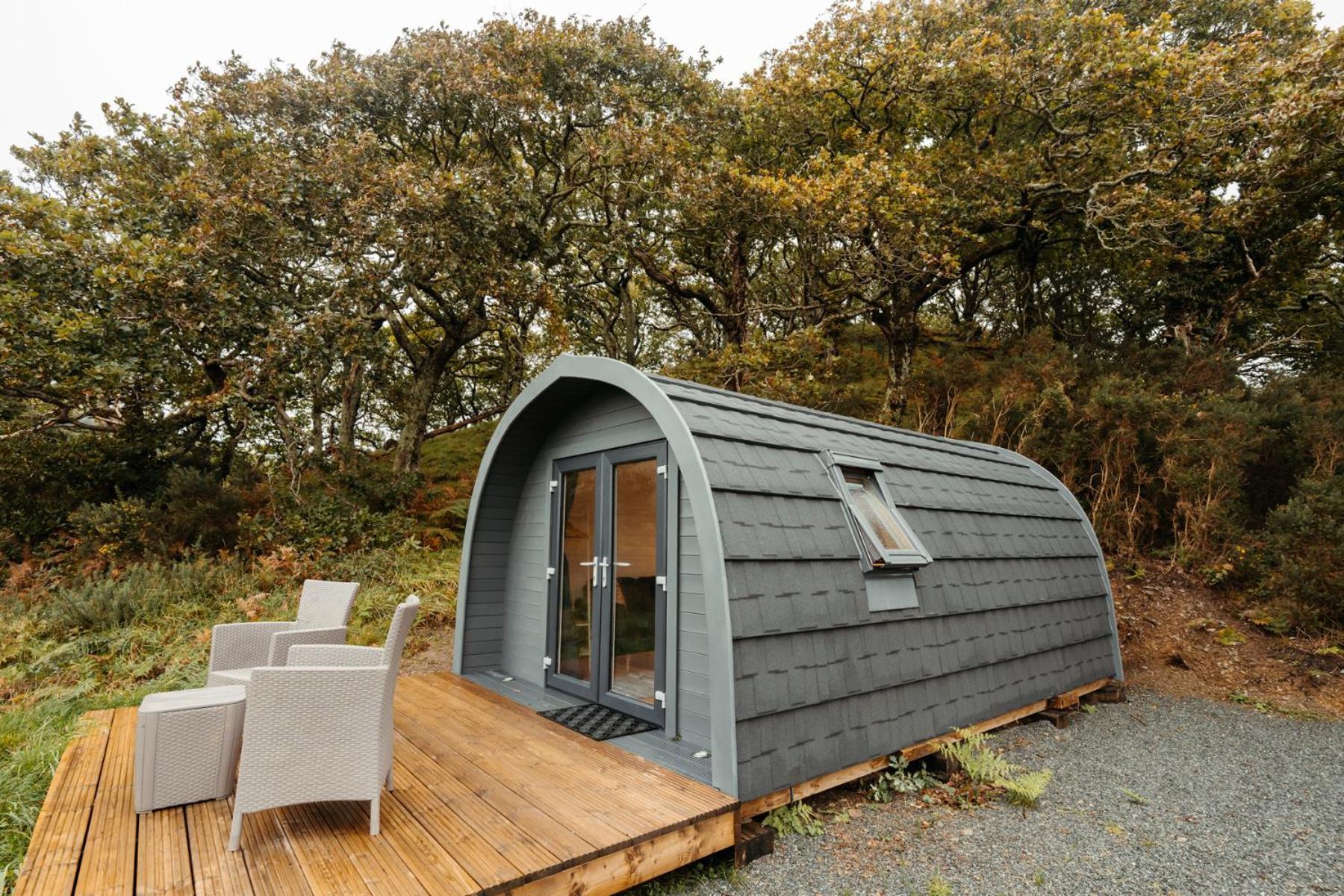 Cefn Crib Cabins Machynlleth Ngoại thất bức ảnh
